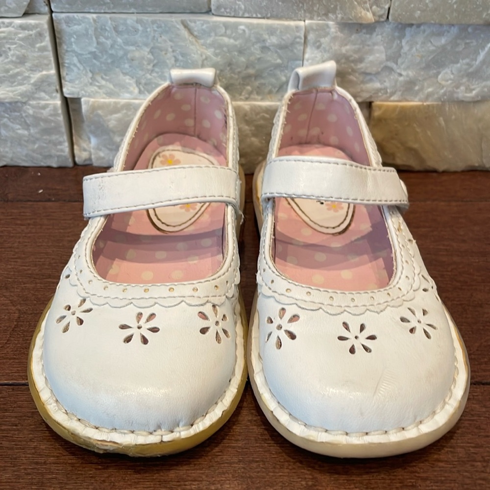 Carol Little White Mary-Jane shoes